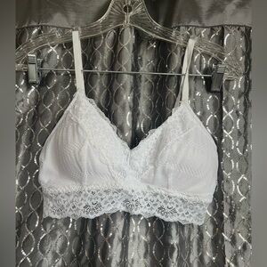 Women’s Nautica White Lace Bralette Size L